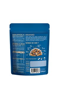 Granola - Yaban Mersini & Kuruyemiş 200g ürün fotoğrafı