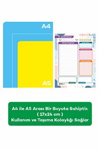 Günlük Planlayıcı Daily Planner Ders Çalışma Planlayıcı ürün fotoğrafı