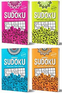 Mandala Sudoku Seti 4 Kitap Renklerle Dans Terapi ürün fotoğrafı