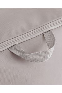 Çiçek Desen Baskılı Hurç - Gri - 52x28x21 Cm ürün fotoğrafı