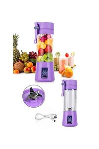 ŞARJLI TAŞINABİLİR SPORCU BLENDERİ SHAKER BARDAK MİKSERİ İÇECEK HAZIRLAMA 380 ML ürün fotoğrafı