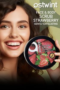 Yüz Ve Vücut Scrub Çilek 300 ml ürün fotoğrafı
