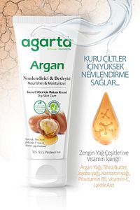 Doğal Yüz Ve El Besleyici Argan Yağlı Cilt Bakım Kremi 75 ml ürün fotoğrafı
