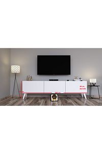 Novanta 1.kalite %100 Mdf 3 Kapaklı Mdf Tv Ünitesi,salon,dolap ürün fotoğrafı