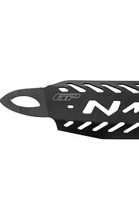 Gp Kompozit Yamaha Nmax 125 / 155 2021-2025 Uyumlu Spor Egzoz Koruma Kapağı Siyah ürün fotoğrafı