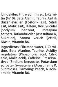 L-karnitin Matrix 3000 Mg 20 Ampül Şeftali ürün fotoğrafı