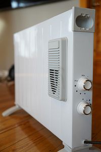 Hc-2954-X İP24  2500 Watt Fanlı Alarmlı Beyaz Konvektör Isıtıcı ürün fotoğrafı