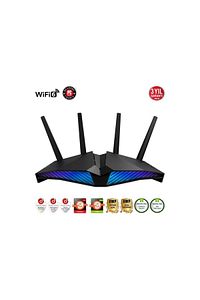 Dsl-ax82u Wi-fi6 Adsl/vdsl Dualband Wi-fi Vpn 4 X Anten 4g 4x Gigabitport Firewall Vpn Modem Ro ürün fotoğrafı