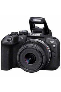 Eos R10 18-45mm Lensli Kit Aynasız Fotoğraf Makinesi ürün fotoğrafı