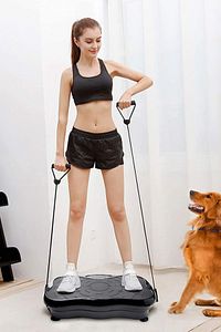 Vibro Vibration Plate Egzersiz Ve Titreşimli Basen Karın Kol Bacak Spor Aleti ürün fotoğrafı