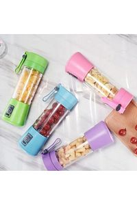 ŞARJLI TAŞINABİLİR SPORCU BLENDERİ SHAKER BARDAK MİKSERİ İÇECEK HAZIRLAMA 380 ML ürün fotoğrafı