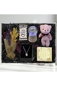 Doğum Günü Özel Gün Kutlama Hediye Seti Kadına Hediye 7 ürün fotoğrafı