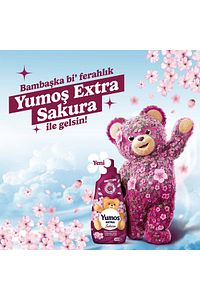 Extra Çamaşır Yumuşatıcı Sakura 1440 ml X4 ürün fotoğrafı