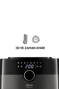 AR2074(AR2091)-B Airtasty XL Yağsız Fitöz Airfryer, 6 Litre Kapasite, Bakır ürün fotoğrafı