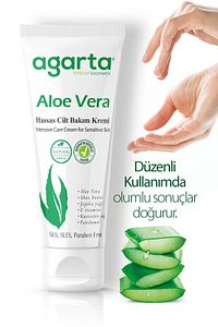 Doğal Aloe Vera Nemlendirici El Ve Vücut Bakım Kremi 75 ml ürün fotoğrafı