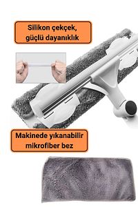Bükülür Small Boy Cam Silme Aparatı Bükülebilir Teleskopik Camsil ürün fotoğrafı