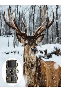 TR Foto Kapan Takip Kamerası İzcilik Avcılık Kamerası Yaban Hayatı İzleme 1080P IP66 için 38 LED'li ürün fotoğrafı
