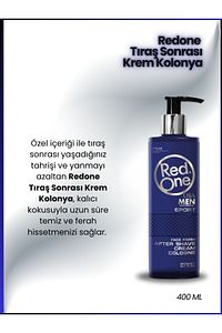 Redone Krem Kolonya Sport Tıraş Sonrası Balsam Rahatlatır Ve Ferahlatır 400 ml 8697926007606 ürün fotoğrafı