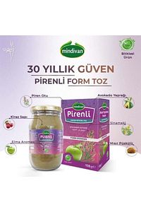 Pirenli Form Toz 135 gr Elma Tozu Diyet Destek Ürünü ürün fotoğrafı