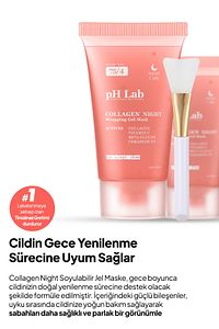 Phlab Collagen Night Soyulabilen Kolajen Gece Maskesi, Soyulabilir Kolejen Yüz Maskesi ürün fotoğrafı