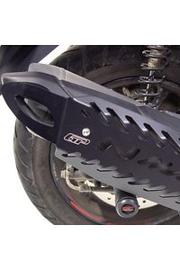 Gp Kompozit Yamaha Nmax 125 / 155 2021-2025 Uyumlu Spor Egzoz Koruma Kapağı Siyah ürün fotoğrafı