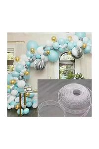 Plastik Balon Zinciri Şeridi / Balon Kemeri Aparatı 5 Metre ürün fotoğrafı