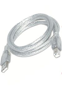 1,5 m Şeffaf Usb A-b Printer Yazıcı Ara Kablosu Lazer Epson Canon Hp Ve Diğer Yazıclara Uyumlu ürün fotoğrafı