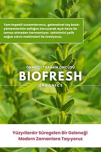 Doğal Biofresh Organics Atalık Özberk Çiğ Susam Tahini 1 Kg, Glütensiz, Koruyucusuz, Tam Kepekli ürün fotoğrafı