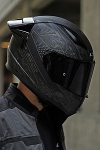 Rapıd 2 Race Crypt Mat Siyah Kask ürün fotoğrafı