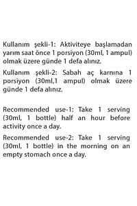 L-karnitin Matrix 3000 Mg Şeftali 20 Adet (30 ML) ürün fotoğrafı