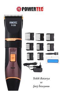 TR-3200 Profesyonel Şarjlı Saç Sakal Tıraş Makinesi ürün fotoğrafı