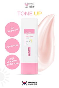 Tone Up Ton Dengeleyici Ve Aydınlatıcı Yüz Güneş Kremi Spf50 /pa 50ml ürün fotoğrafı