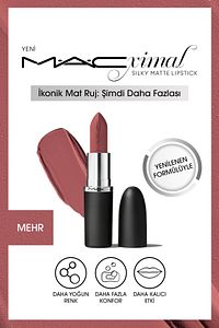 M·a·cxımal Silky Matte Lipstick Nemlendirme Etkili Yoğun Renk Sağlayan Ruj - Mehr ürün fotoğrafı