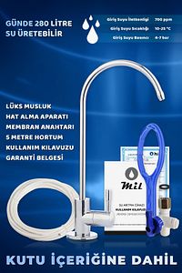 Su Arıtma Cihazı Pompalı 12 Aşamalı 12 Lt Çelik Tanklı (BP12-M-S) ürün fotoğrafı