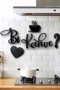 Kitchen 9 Parça + Mutfak Priz + Bi Kahve + 4'lü Kuş Duvar Dekoru 4 Ürün 1 Arada ürün fotoğrafı
