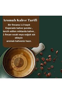 Şekersiz (SUGAR FREE)- Vanilya * Fındık * Karamel * Çikolata Aromalı Kahve Şurubu 4 Lü Set 4.x250 ml ürün fotoğrafı