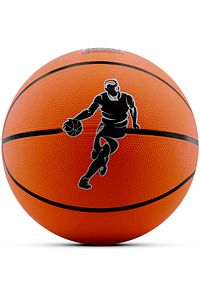 Orijinal Basketbol Topu Iç Dış Mekan Pompa Hediyeli 7 Numara Turuncu ürün fotoğrafı