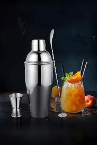 Kokteyl Shaker Seti 3 Parça ürün fotoğrafı