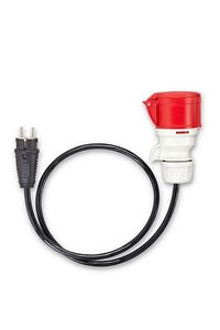 ® Elektrikli Araç Şarj Cihazı Trifaze - Monofaze 50cm 16a Dönüştürücü Kablo ürün fotoğrafı