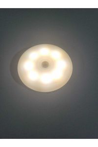 L2025 16 Led 3 Renkli 900mah Şarjlı, Ister Hareket Sensörlü, Ister Sürekli Type-c Led Işık Lamba ürün fotoğrafı