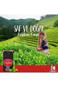 Ithal Seylan Sri Lanka Kaçak Siyah Yaprak Çayı ( Çay 500 Gr) ürün fotoğrafı