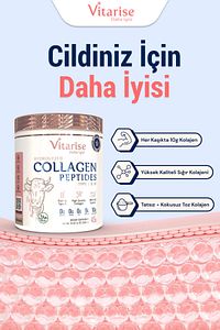 İçimi Kolay Tatsız Ve Kokusuz Hidrolize Kolajen (TİP 1-2-3) Toz Gıda Takviyesi ürün fotoğrafı