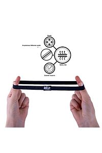Kaydırmaz Spor Elastik Saç Bandı Tokası Tekli Wildflex ürün fotoğrafı