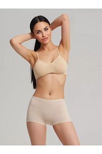 Moncorno Model Cool & Comfort Toparlayıcı İz Yapmayan Seamless Örme Boxer Ten Renk ürün fotoğrafı