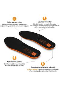 X30 Yumuşak Ortopedik Tabanlık,rahat Tabanlık,konfor Tabanı,spor Tabanlığı,erkek,kadın,siyah ürün fotoğrafı