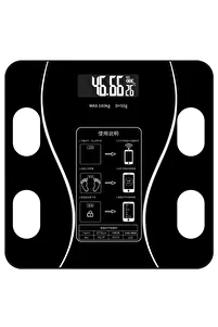 Smart Body Scale Akıllı Banyo Baskülü Yağ Su Kas Vücut Kitle Endeksi Dijital Tartı ürün fotoğrafı