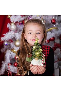 Yılbaşı Temalı Cüce, New Year, Christmas Noel Baba (LED IŞIK DAHİL DEĞİLDİR) ürün fotoğrafı