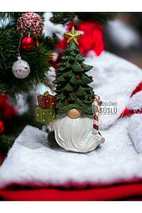Yılbaşı Temalı Cüce, New Year, Christmas Noel Baba (LED IŞIK DAHİL DEĞİLDİR) ürün fotoğrafı
