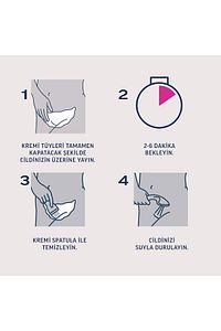 Professional Tüm Bikini Bölgesi Tüy Dökücü Krem Seti 50ml+50ml (Tüy Dökücü Krem+ Nemlendirici Köpük) ürün fotoğrafı