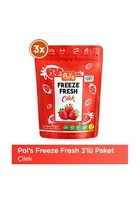 Freeze Fresh Çilek 15 G X 3 Adet Dondurularak Kurutulmuş Meyve ürün fotoğrafı